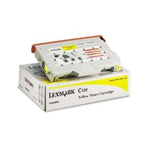  Lexmark C720 OEM Yellow Toner Cartridge   7,200 Pages 