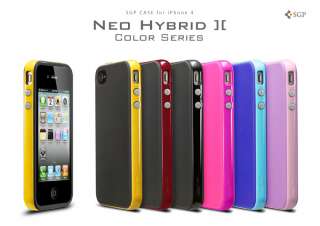 SGP Case Neo Hybrid2 Color [Dante RED] iPhone 4 4G  