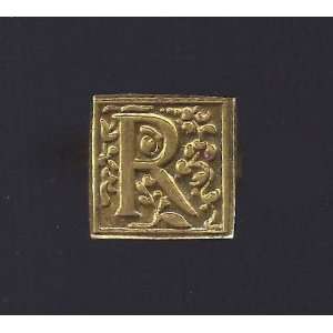   Wax Seal Stamp  Square Filigree Font   Letter R Arts, Crafts & Sewing