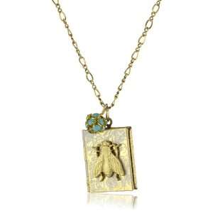  Lenora Dame Romantic Fly Locket Necklace Jewelry