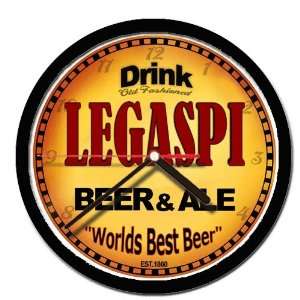  LEGASPI beer and ale cerveza wall clock 