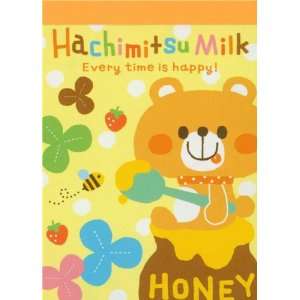  cute mini Memo Pad Honey Bear Japan kawaii Toys & Games