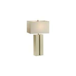  Nova Page Leather Table Lamp: Home Improvement