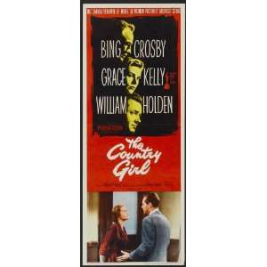  The Country Girl Poster Insert 14x36 Bing Crosby Grace Kelly 