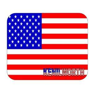  US Flag   Kenilworth, New Jersey (NJ) Mouse Pad 