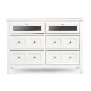  Magnussen Kentwood Four Drawer Media Chest in White 