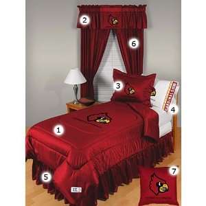Louisville Cardinals Twin Size Locker Room Bedroom Set  