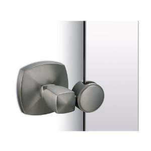  Jewel Large Oval Bathroom Mirror   Satin Nickel: Home 