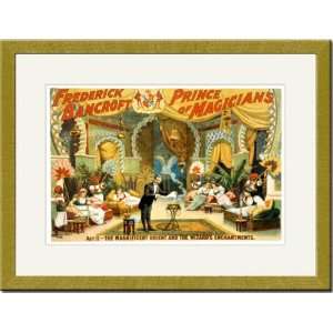  Gold Framed/Matted Print 17x23, Frederick Bancroft, prince 