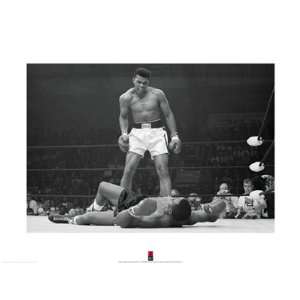 Muhammad Ali   1965 1st Round Knockout Against Sonny Liston   Poster 