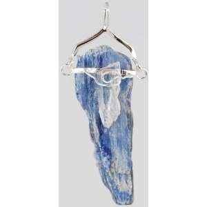  Blue Kyanite Pendant with Clear Quartz Crystal Everything 