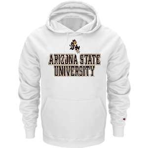  Arizona State Sun Devils White Champion Powerblend® Hood 