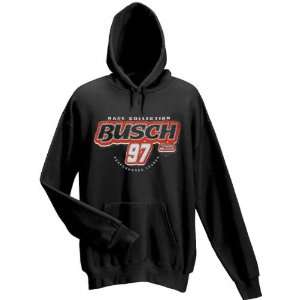  Kurt Busch Race Collection Hooded Sweatshirt: Sports 