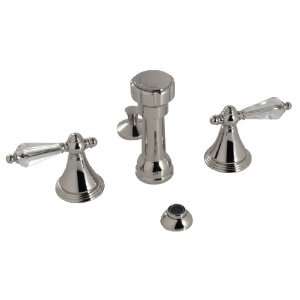   Crystal Widespread Bidet Faucet with Metal Lever Handles from the Kri