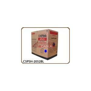 CAT5E STP (Shielded) CMP, 1000, 24AWG 8/C Solid Bare Copper, Pull Box 