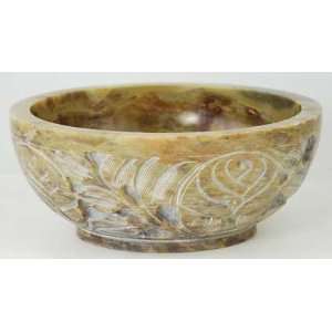  Soapstone Scrying and Smudge Bowl