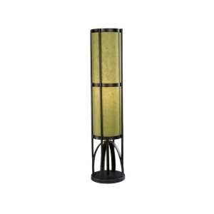 Kenroy Homes Scaffold Table Lamp with Oil Rubbed Bronze and a Olive 