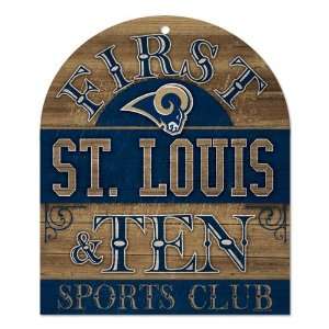  NFL St Louis Rams Sign Sports Club