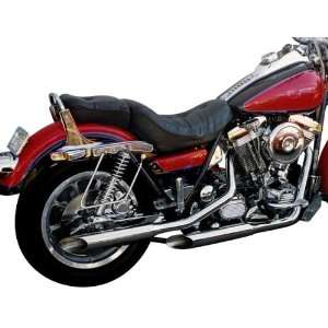   Side Slash Muffler Pipes for 1984 1999 Harley Davidson FXR Motorcycles