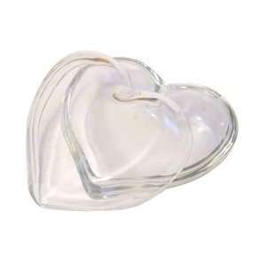  Glass Heart Jewelry Box (12): Home & Kitchen
