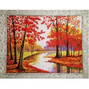    PEA Designs, Maple Forest Embroidery Design, 40x60