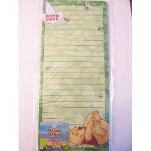  Winnie the Pooh Magnetic List Pad: Office Products