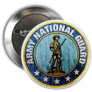  2.25 Button Army National Guard Emblem 