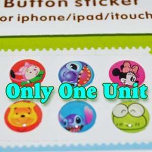  Home Button Sticker for Apple Ipad/iphone 3g/3gs/4g/ipad2 