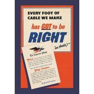 Vintage Art Every Foot of Cable We Make   15435 7