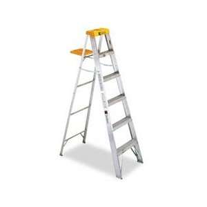   428 Six Foot Folding Aluminum Step Ladder, Yellow: Home Improvement