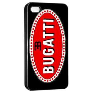  BUGATTI Logo Case For iPhone 4/4s (Black)  