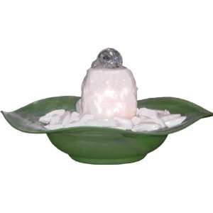  Table Fountains ~ White Crystal Rocks Tabletop Water Fountain 