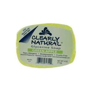    Clearly Natural, Glycerine Soap, Green Apple Bar (4 oz) Beauty