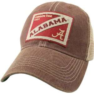  Alabama Crimson Tide Old Favorite Patch Adjustable Hat 
