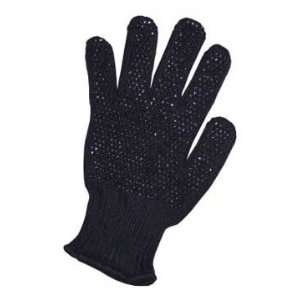 Fingerless Knit Work Gloves with Non Slip Rubberized Dots  