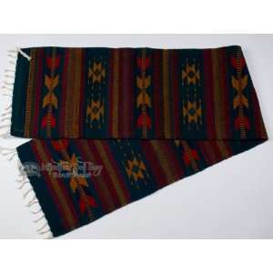  Mexican Indian Zapotec Table Runner 15x80 (b39): Home 