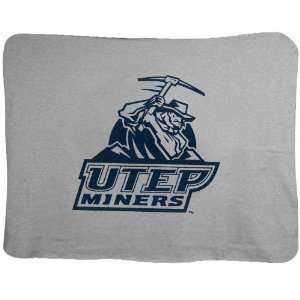  UTEP Miners Gray 47x60 Stadium Blanket: Sports & Outdoors