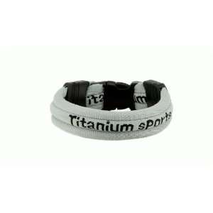  Ionic Titanium Sports Bracelet   Silver