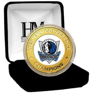 NBA Dallas Mavericks 2011 Western Conference Champs Color Coin:  