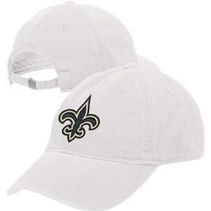  New Orleans Saints Womens  White  Adjustable Slouch 