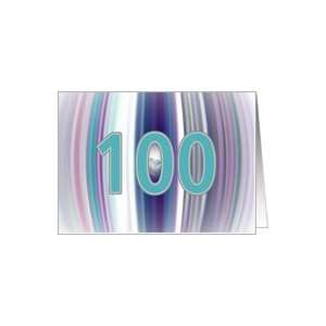  Congratulations on your 100th Birthday Card: Toys & Games