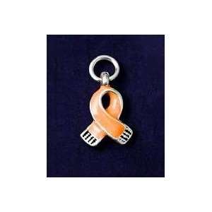  Orange Ribbon Charm Small (Retail) 