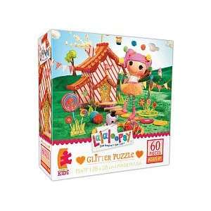   60 Piece Glitter Puzzle   Mittens Fluff n Stuff Toys & Games