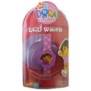  Dora: Digital Pink Flip Wrist Watch: Toys & Games