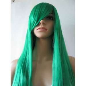    80cm Long Green Cosplay Straight Cosplay Wig Cw75 Toys & Games