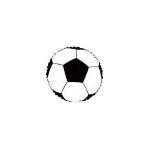  18 Soccer Ball   Mylar Balloon Foil Health & Personal 