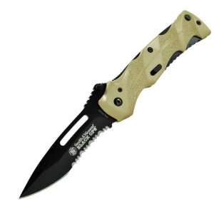 Smith & Wesson SWBLOP2DS Black Ops. 2 Assisted Open Knife, Coated 40% 