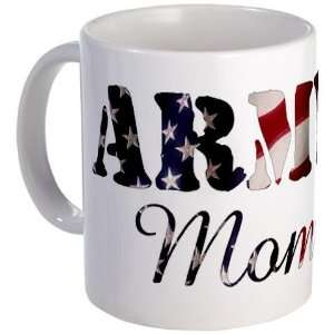  Army Mom Flag Military Mug by 