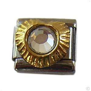   in gold   italian Charms for Bracelet, Classic italy bracelet modul