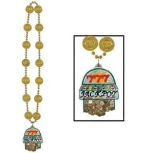  Coin Beads w/Slot Machine Medallion Case Pack 60